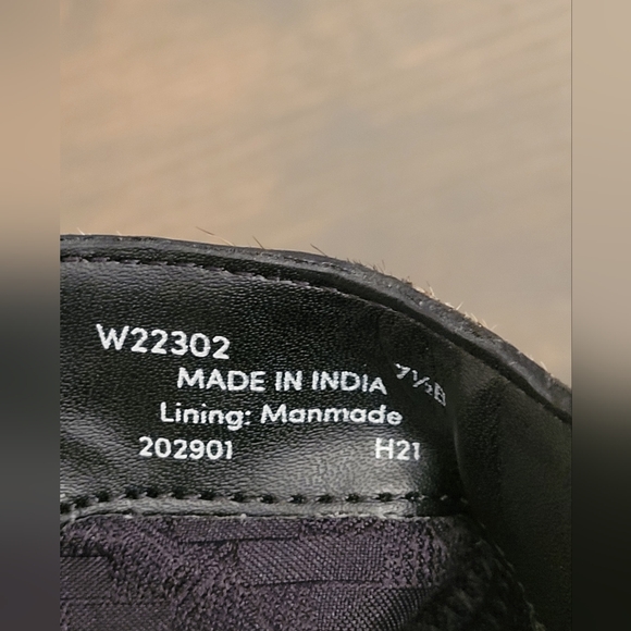 Cole Haan Harrington Cheetah print real calf fur size 7 1/2 booties - Picture 6 of 7